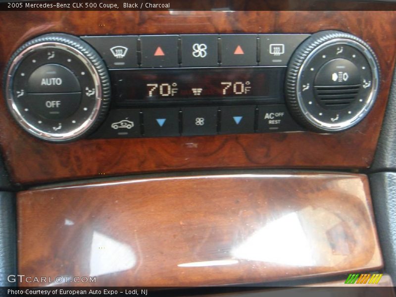 Black / Charcoal 2005 Mercedes-Benz CLK 500 Coupe