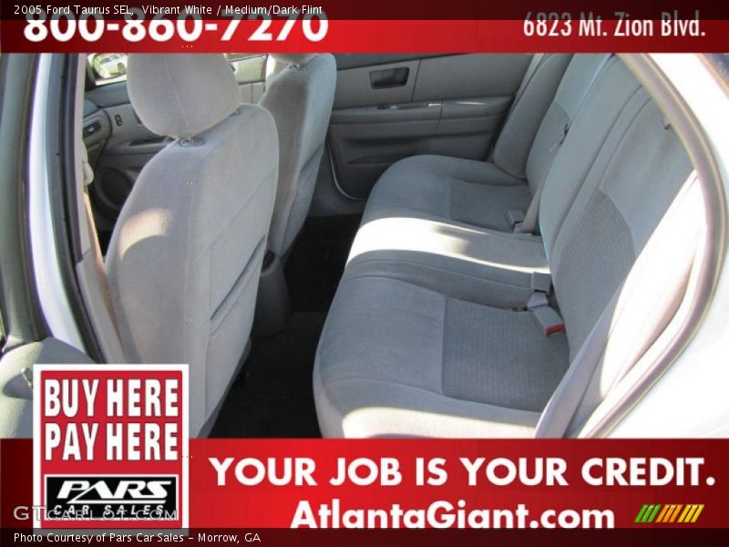 Vibrant White / Medium/Dark Flint 2005 Ford Taurus SEL