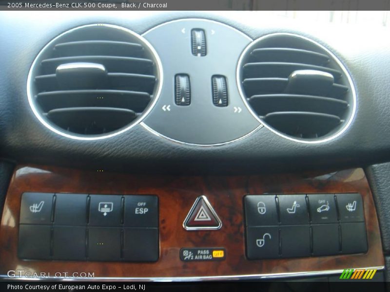 Black / Charcoal 2005 Mercedes-Benz CLK 500 Coupe