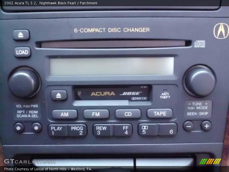 Controls of 2002 TL 3.2