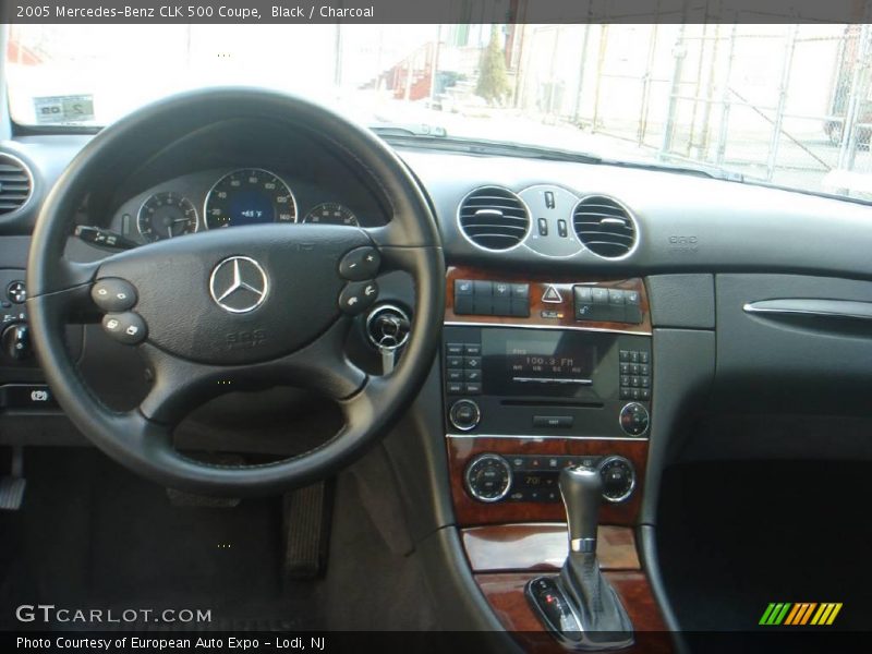 Black / Charcoal 2005 Mercedes-Benz CLK 500 Coupe