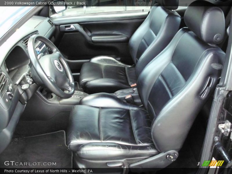  2000 Cabrio GLS Black Interior