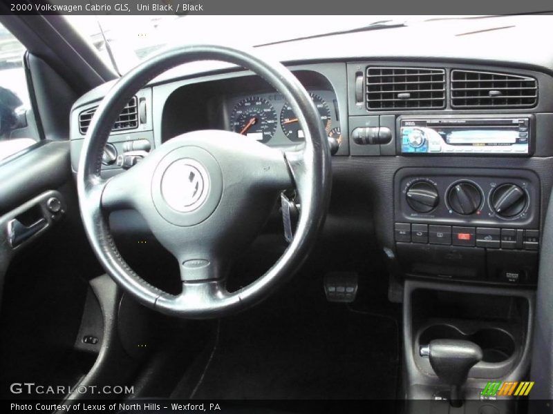 Uni Black / Black 2000 Volkswagen Cabrio GLS