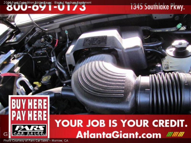 Black / Medium Parchment 2000 Ford Expedition Eddie Bauer