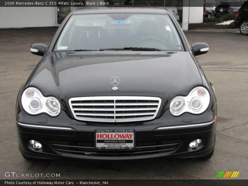 Black / Black 2006 Mercedes-Benz C 350 4Matic Luxury