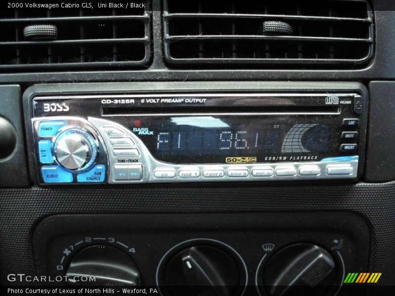 Uni Black / Black 2000 Volkswagen Cabrio GLS