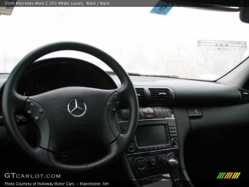 Black / Black 2006 Mercedes-Benz C 350 4Matic Luxury