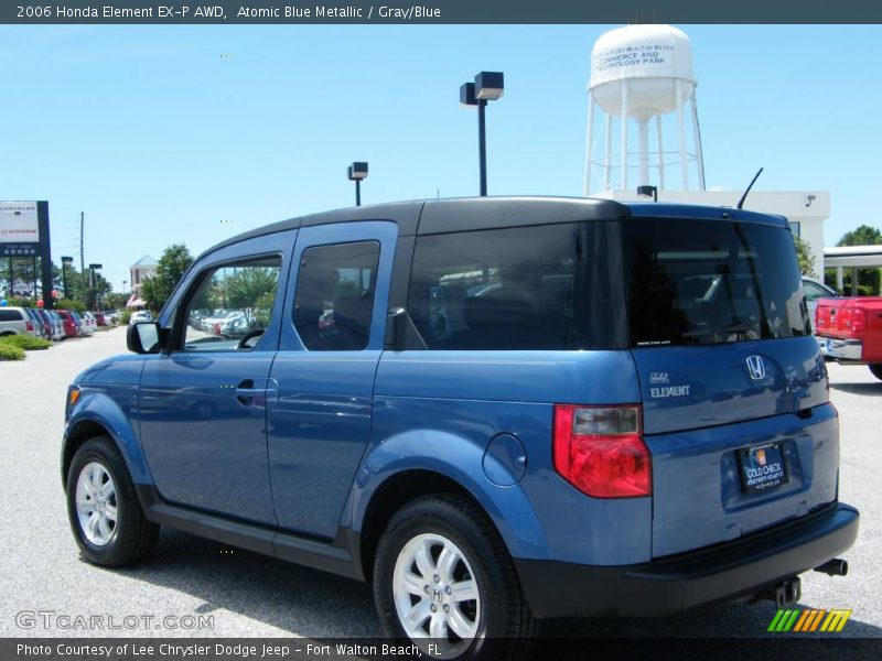 Atomic Blue Metallic / Gray/Blue 2006 Honda Element EX-P AWD