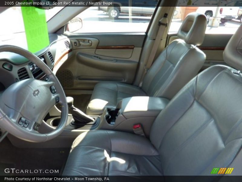 Sport Red Metallic / Neutral Beige 2005 Chevrolet Impala LS
