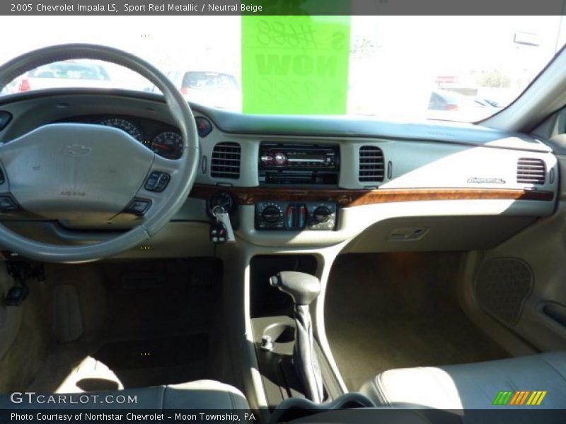 Sport Red Metallic / Neutral Beige 2005 Chevrolet Impala LS