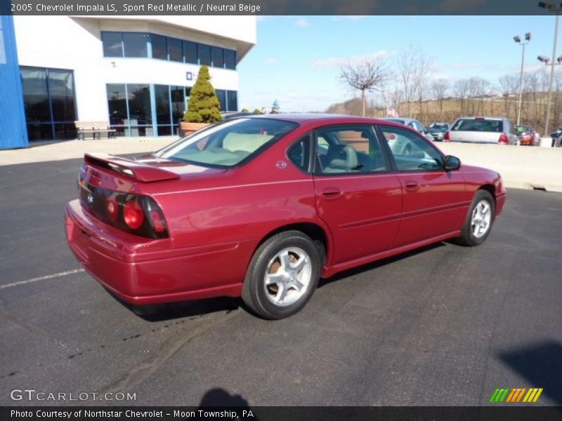 Sport Red Metallic / Neutral Beige 2005 Chevrolet Impala LS
