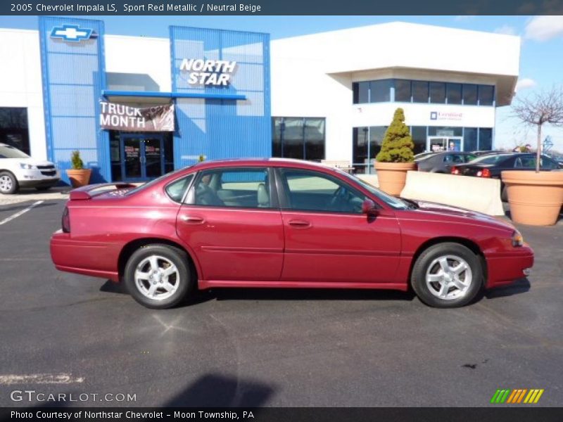 Sport Red Metallic / Neutral Beige 2005 Chevrolet Impala LS