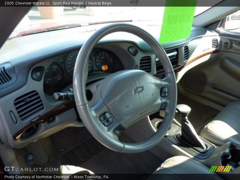 Sport Red Metallic / Neutral Beige 2005 Chevrolet Impala LS
