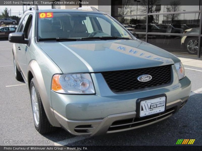 Titanium Green Metallic / Pebble 2005 Ford Freestyle SE