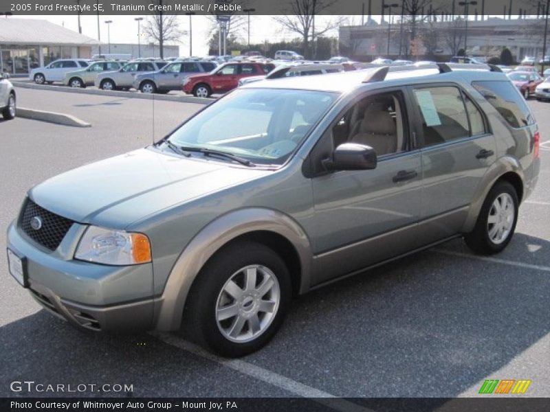 Titanium Green Metallic / Pebble 2005 Ford Freestyle SE