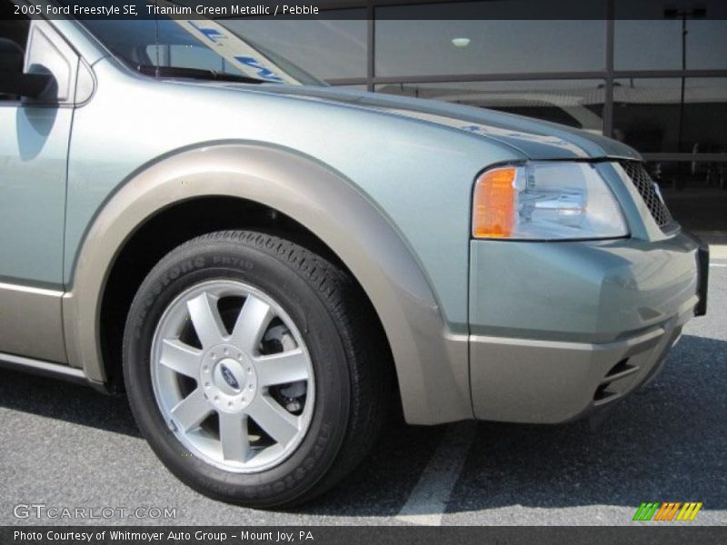 Titanium Green Metallic / Pebble 2005 Ford Freestyle SE