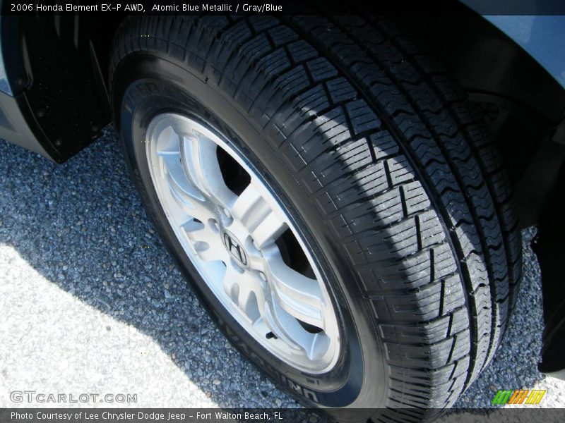 Atomic Blue Metallic / Gray/Blue 2006 Honda Element EX-P AWD