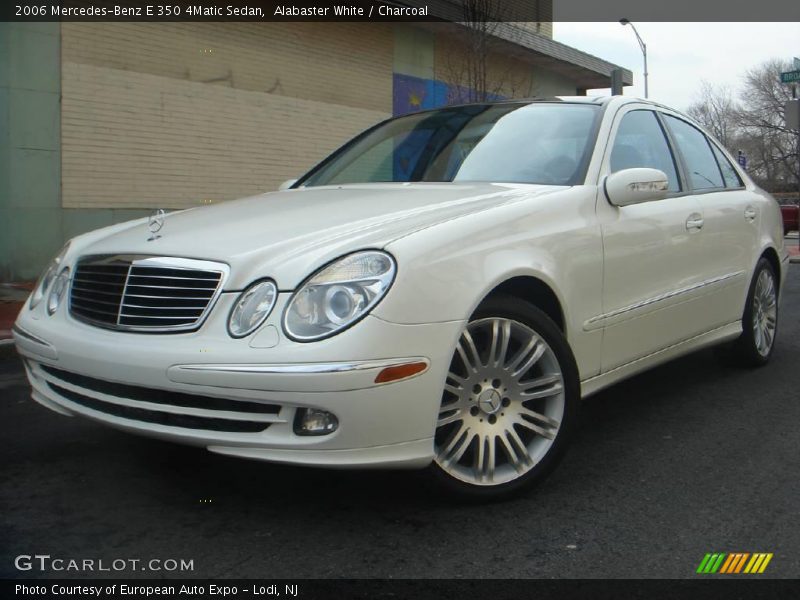 Alabaster White / Charcoal 2006 Mercedes-Benz E 350 4Matic Sedan