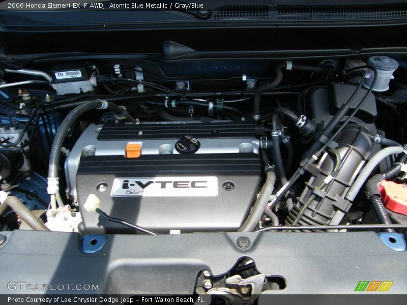 Atomic Blue Metallic / Gray/Blue 2006 Honda Element EX-P AWD