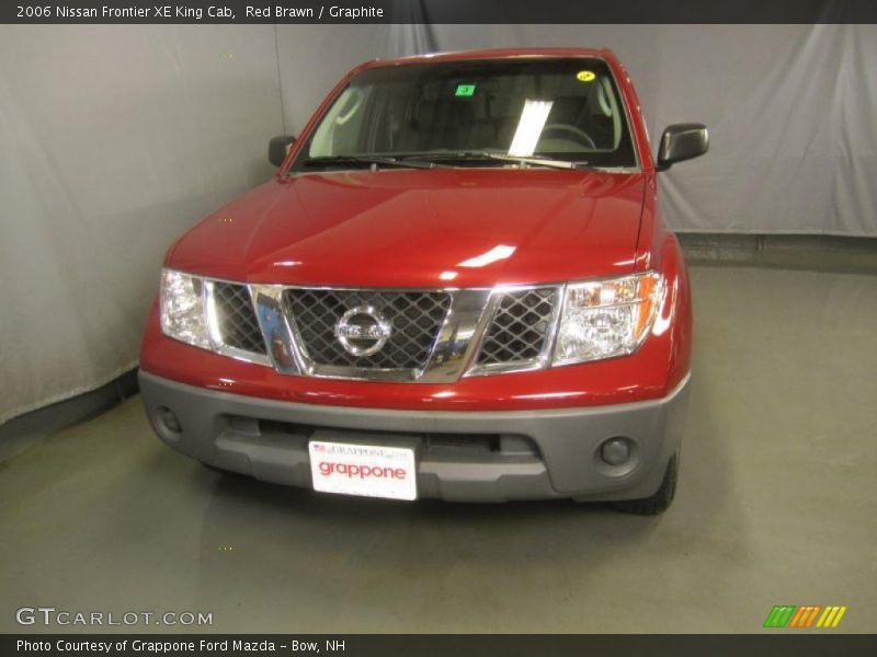 Red Brawn / Graphite 2006 Nissan Frontier XE King Cab