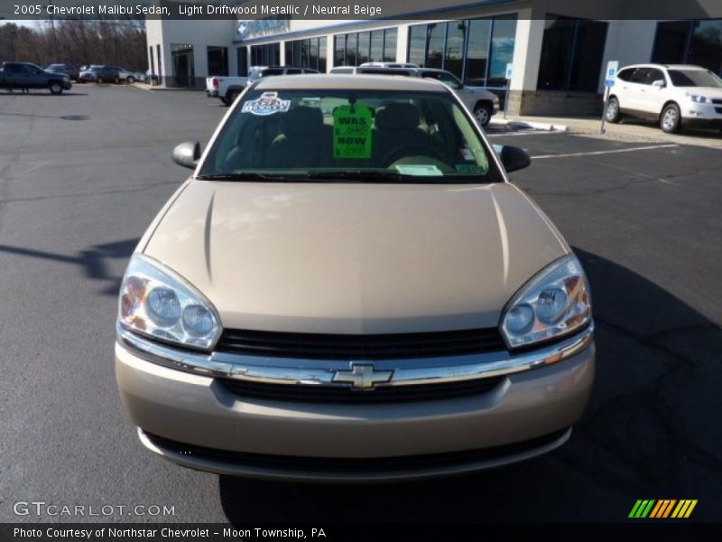 Light Driftwood Metallic / Neutral Beige 2005 Chevrolet Malibu Sedan