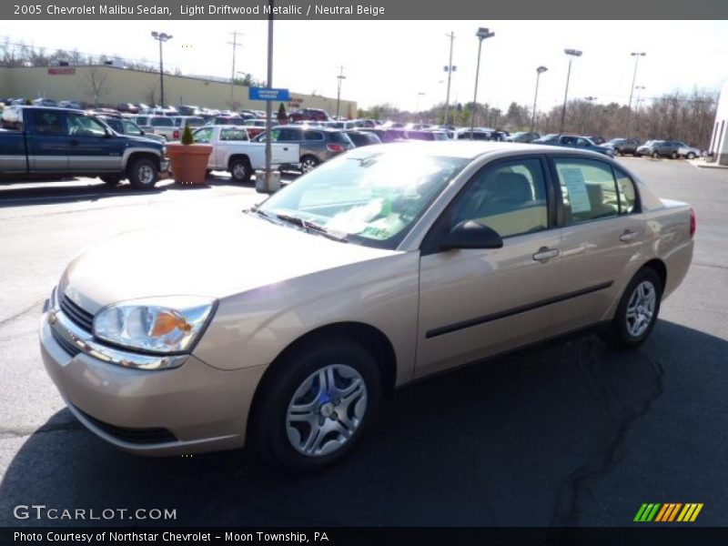 Light Driftwood Metallic / Neutral Beige 2005 Chevrolet Malibu Sedan