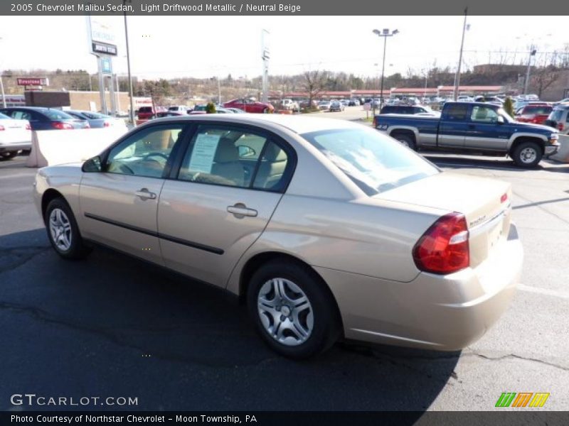 Light Driftwood Metallic / Neutral Beige 2005 Chevrolet Malibu Sedan