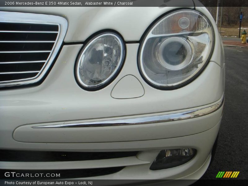 Alabaster White / Charcoal 2006 Mercedes-Benz E 350 4Matic Sedan