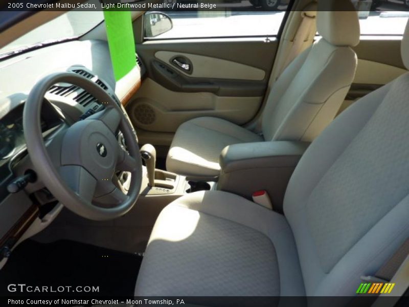 Light Driftwood Metallic / Neutral Beige 2005 Chevrolet Malibu Sedan