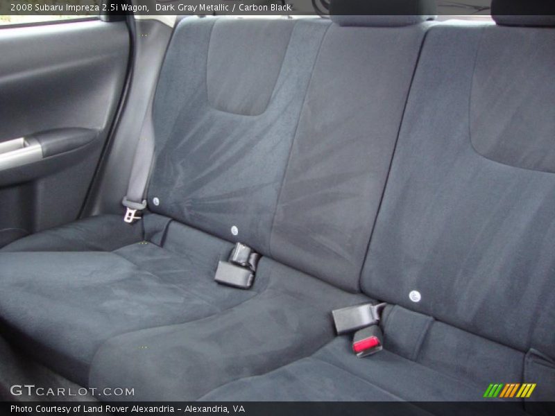 Dark Gray Metallic / Carbon Black 2008 Subaru Impreza 2.5i Wagon