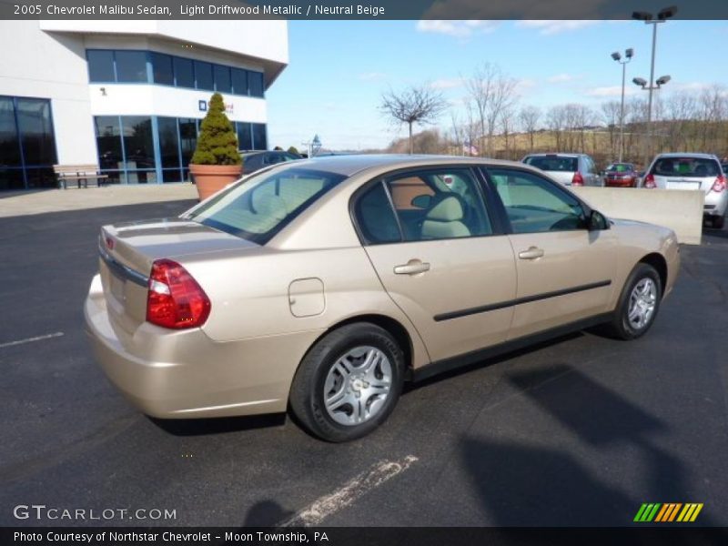Light Driftwood Metallic / Neutral Beige 2005 Chevrolet Malibu Sedan