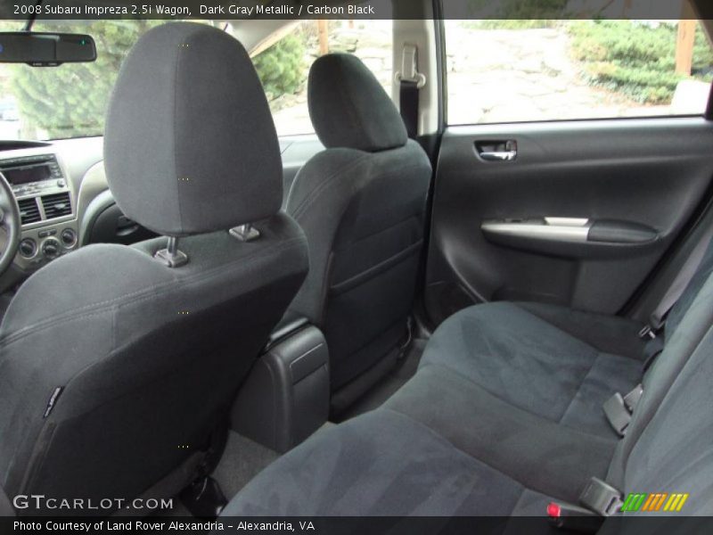 Dark Gray Metallic / Carbon Black 2008 Subaru Impreza 2.5i Wagon