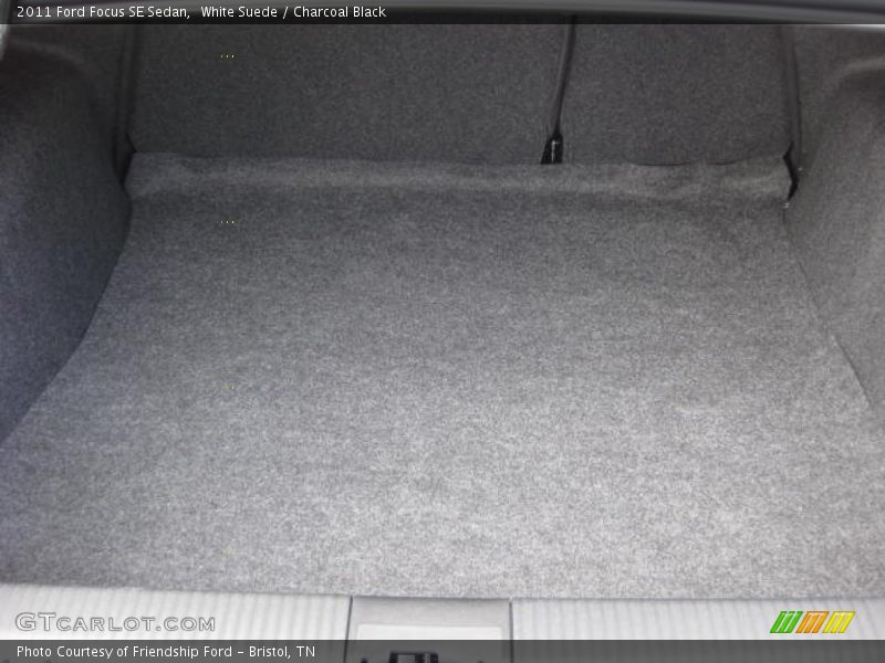 White Suede / Charcoal Black 2011 Ford Focus SE Sedan