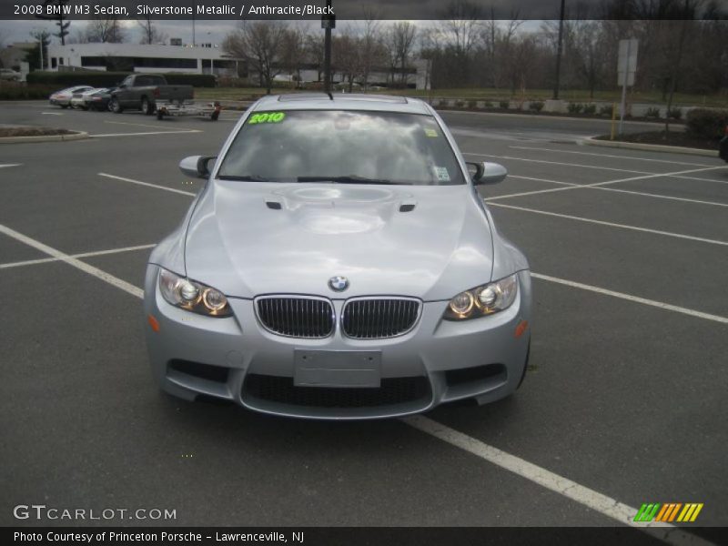 Silverstone Metallic / Anthracite/Black 2008 BMW M3 Sedan