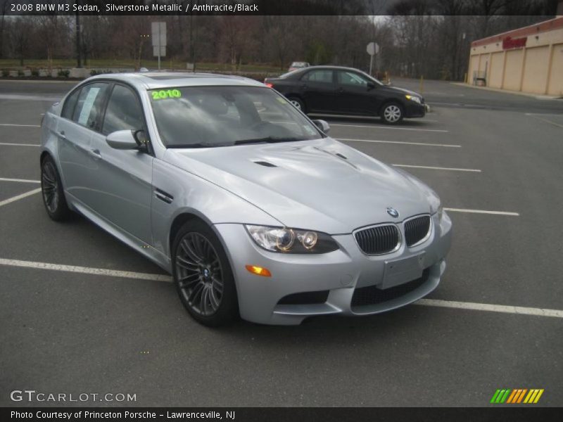 Silverstone Metallic / Anthracite/Black 2008 BMW M3 Sedan