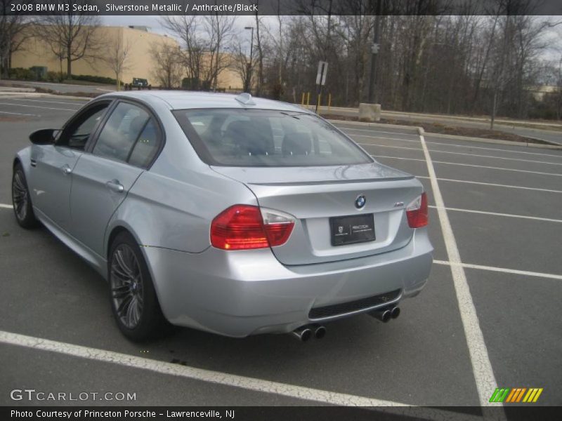 Silverstone Metallic / Anthracite/Black 2008 BMW M3 Sedan