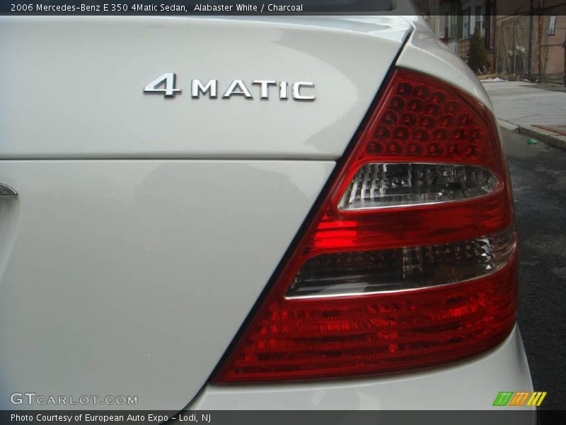 Alabaster White / Charcoal 2006 Mercedes-Benz E 350 4Matic Sedan