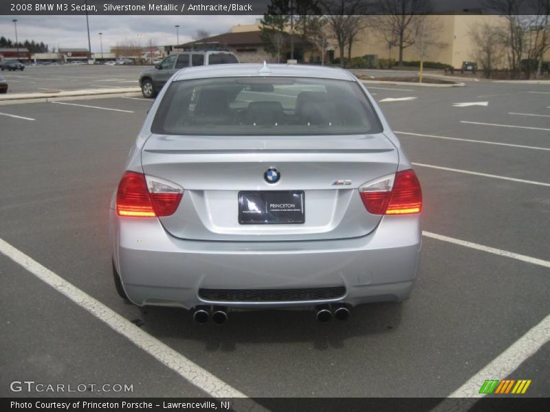 Silverstone Metallic / Anthracite/Black 2008 BMW M3 Sedan