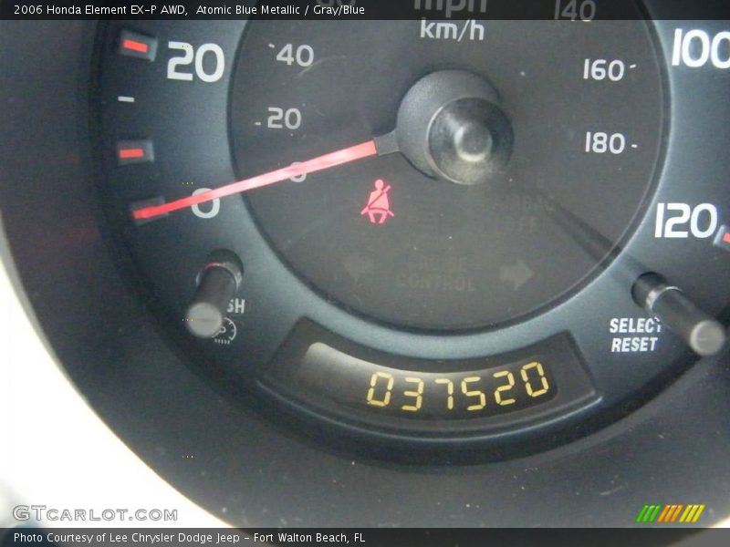 Atomic Blue Metallic / Gray/Blue 2006 Honda Element EX-P AWD