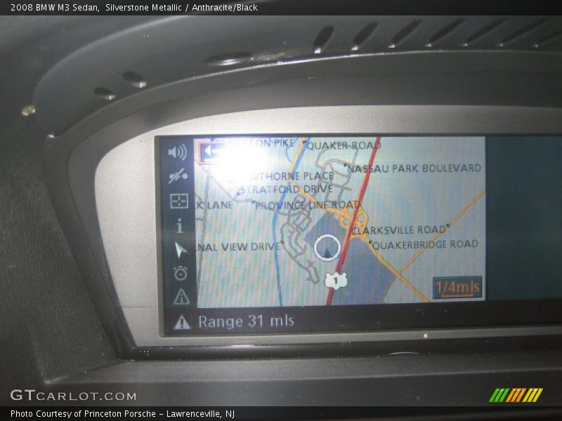 Navigation of 2008 M3 Sedan