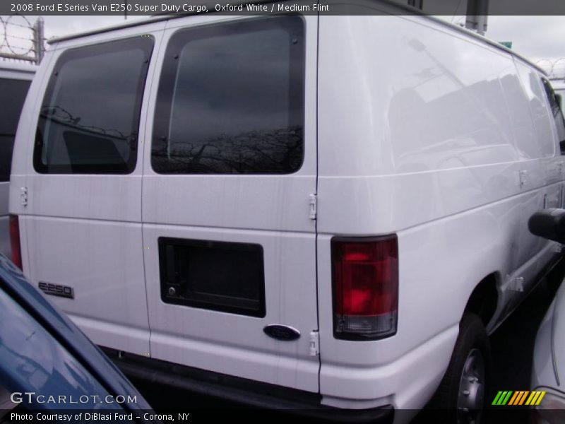 Oxford White / Medium Flint 2008 Ford E Series Van E250 Super Duty Cargo