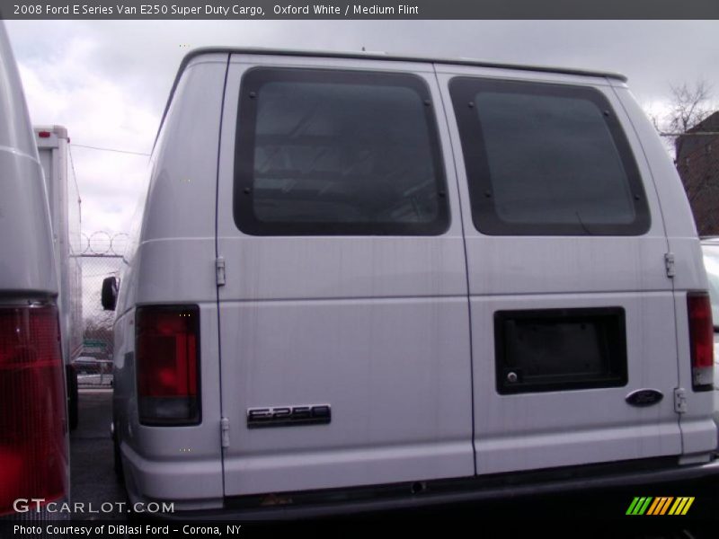 Oxford White / Medium Flint 2008 Ford E Series Van E250 Super Duty Cargo