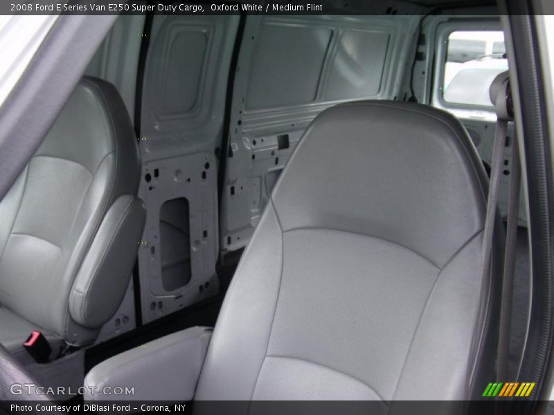 Oxford White / Medium Flint 2008 Ford E Series Van E250 Super Duty Cargo