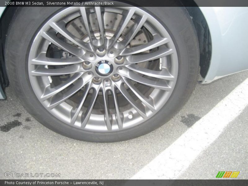 Silverstone Metallic / Anthracite/Black 2008 BMW M3 Sedan
