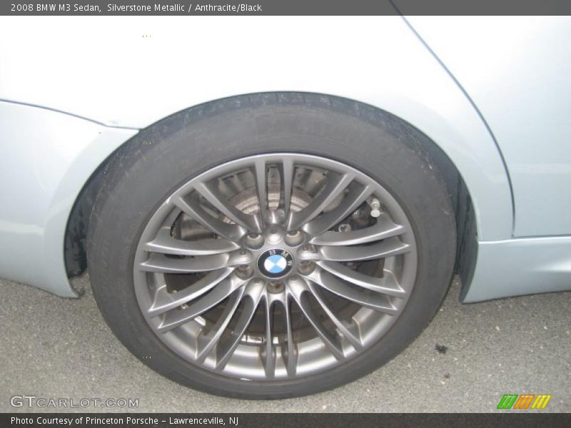 Silverstone Metallic / Anthracite/Black 2008 BMW M3 Sedan