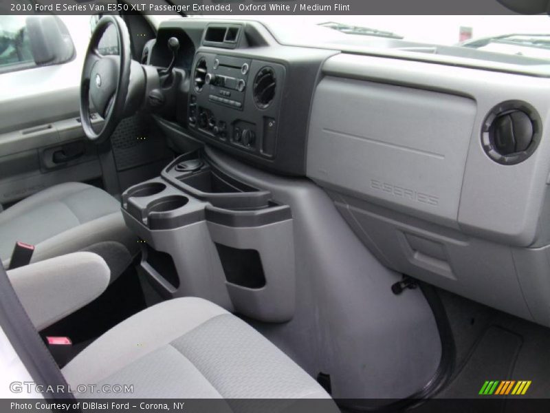 Dashboard of 2010 E Series Van E350 XLT Passenger Extended