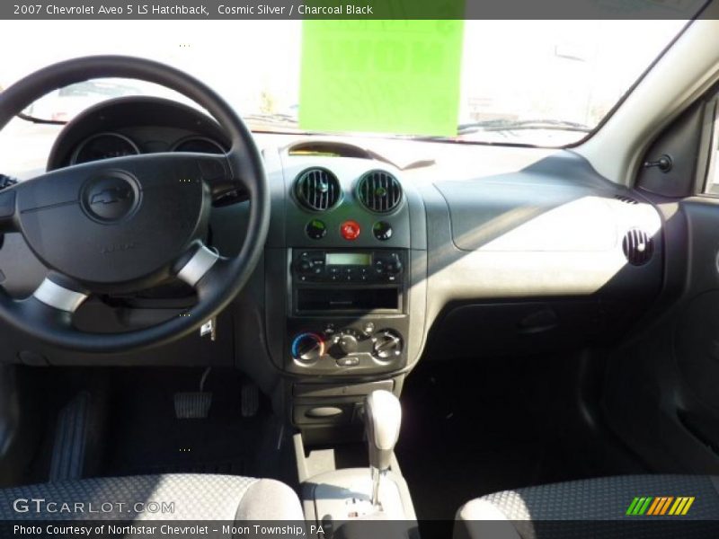 Cosmic Silver / Charcoal Black 2007 Chevrolet Aveo 5 LS Hatchback