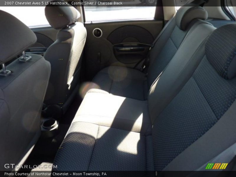 Cosmic Silver / Charcoal Black 2007 Chevrolet Aveo 5 LS Hatchback