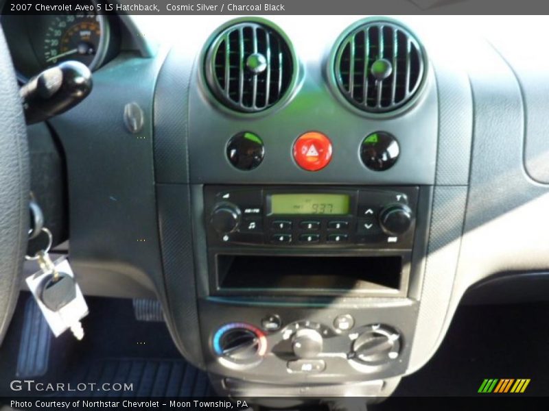 Cosmic Silver / Charcoal Black 2007 Chevrolet Aveo 5 LS Hatchback