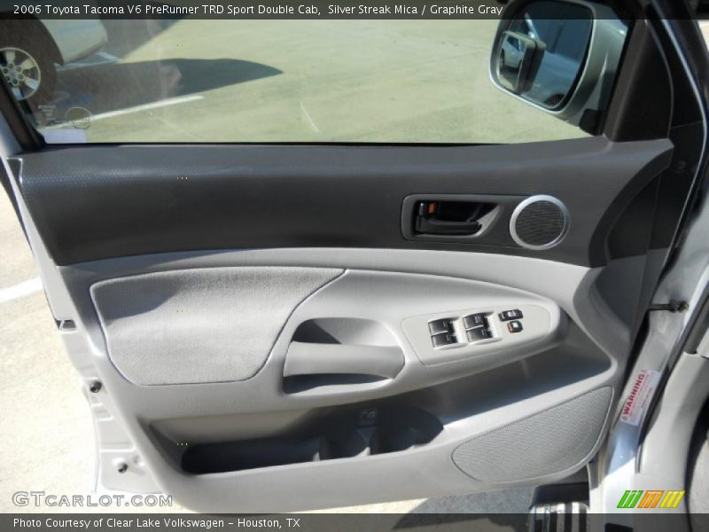 Silver Streak Mica / Graphite Gray 2006 Toyota Tacoma V6 PreRunner TRD Sport Double Cab